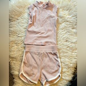 DotDotSmile retro style tank and shorts 3/4